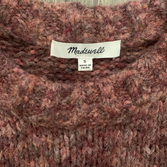 Madewell Velvet Bow Pullover Sweater Size Small - Picture 7 of 9